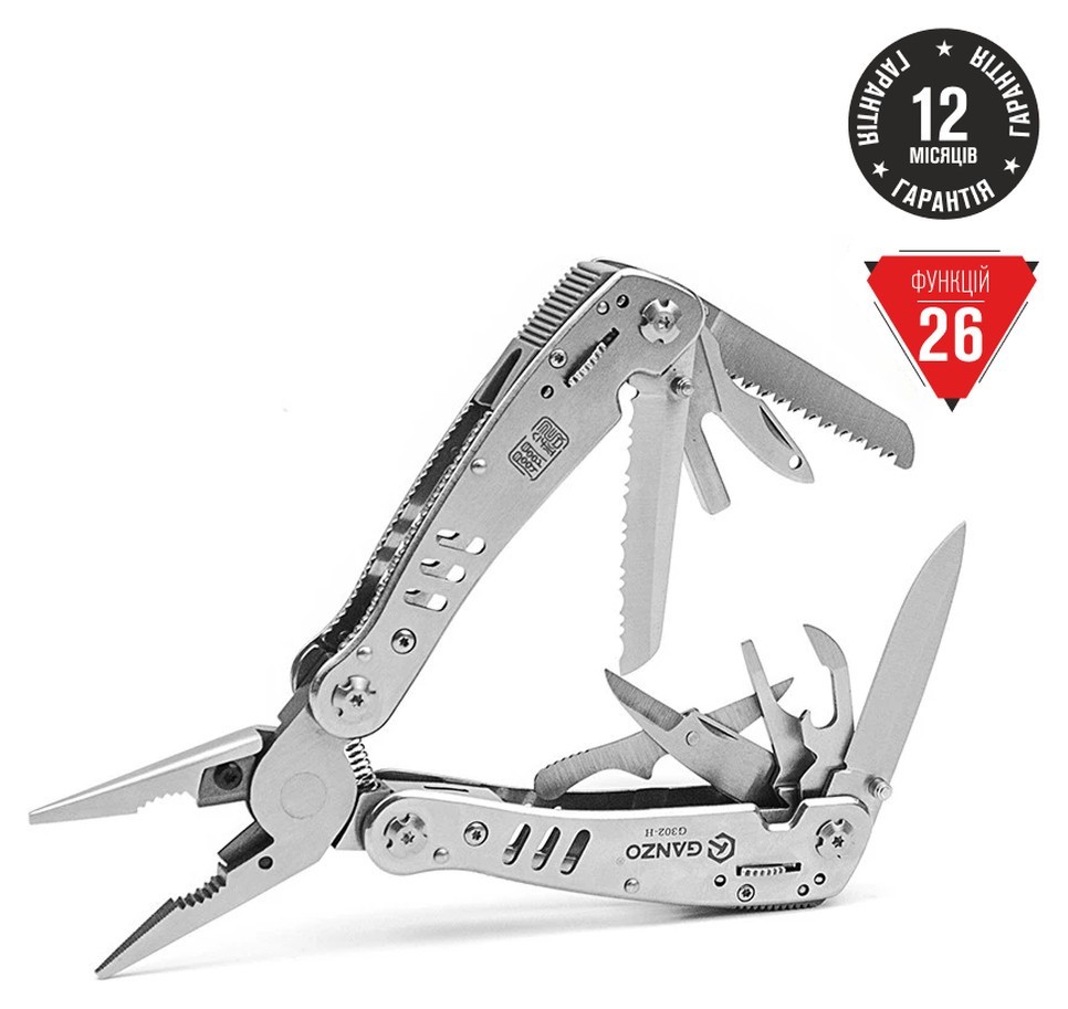Мультитул Multi Tool Ganzo G302-H FNR_G302-H