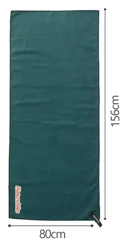 Рушник швидковисихаючий Naturehike CNK2300SS010, 156*80, темно-зелений FNR_6976023925467
