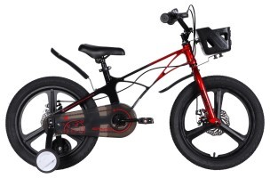 Велосипед MG 18" SPACE KID ANDROMEDA DD рама-10" червоно-чорний 2026
