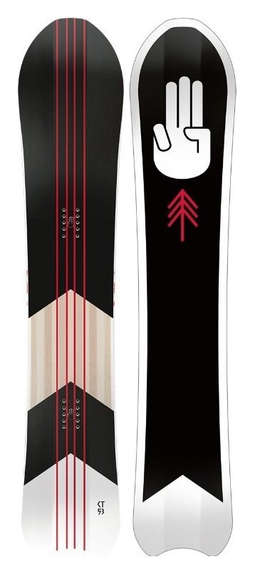Сноуборд Bataleon CT 158 Black/white/red (10.20.CAM) O RCH_20094
