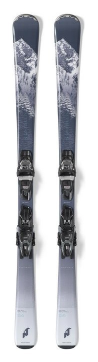 Ліжі гірські комплект Nordica WILD BELLE 74 W+TP2C-10 FDT 144см Grey/white (0A1272SB) WRH RCH_15869