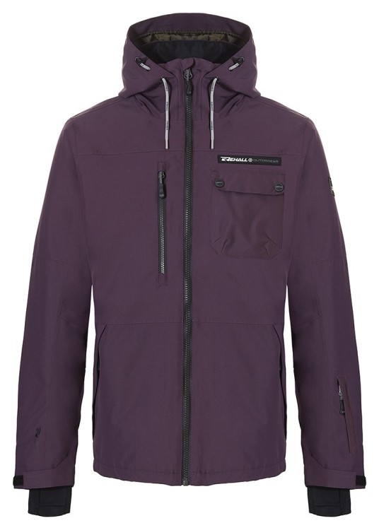 Rehall сноубордическая куртка Botev 2025 plum perfect XL 60528-5016-XL