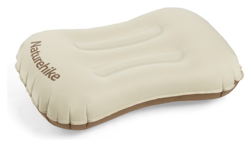 Подушка надувна ультралегка Naturehike NH17T013-Z, 42х32 см, бежева FNR_6977465866110