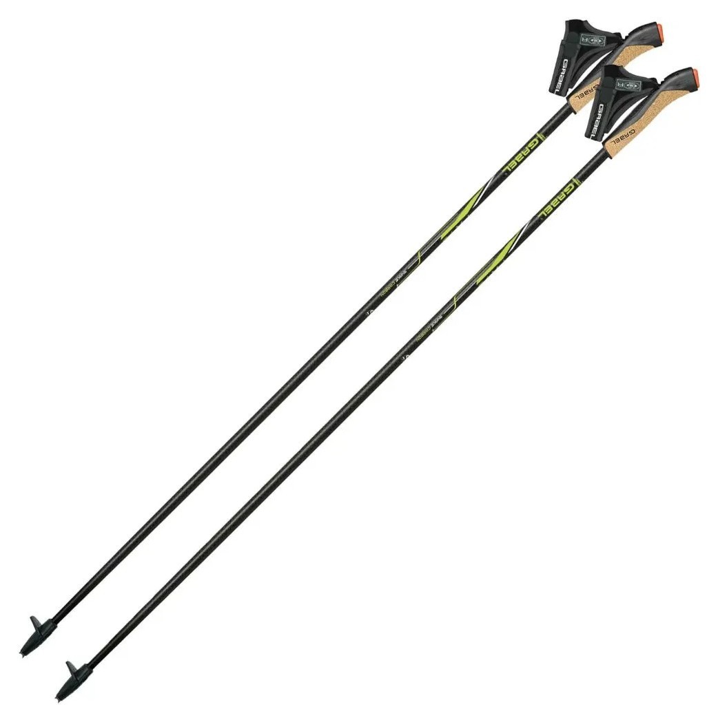 Палки для скандинавской ходьбы Gabel FX-75 Snake Carbon 105 Dual Spike GRG_034.0124