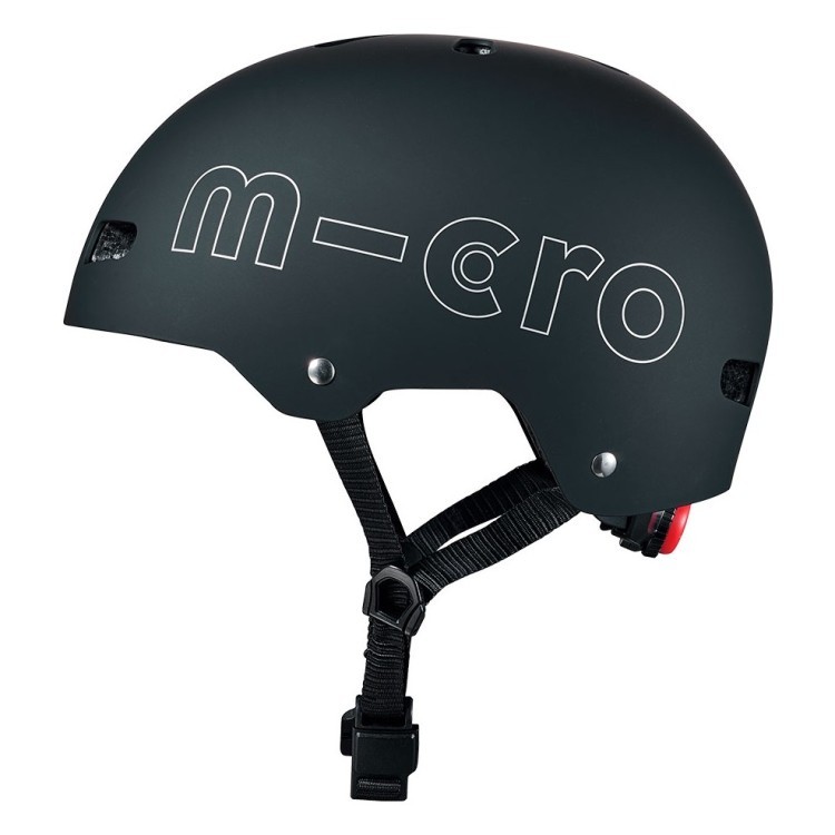 Захисний шолом MICRO - ЧОРНИЙ (52-56 cm, M) AC2096BX