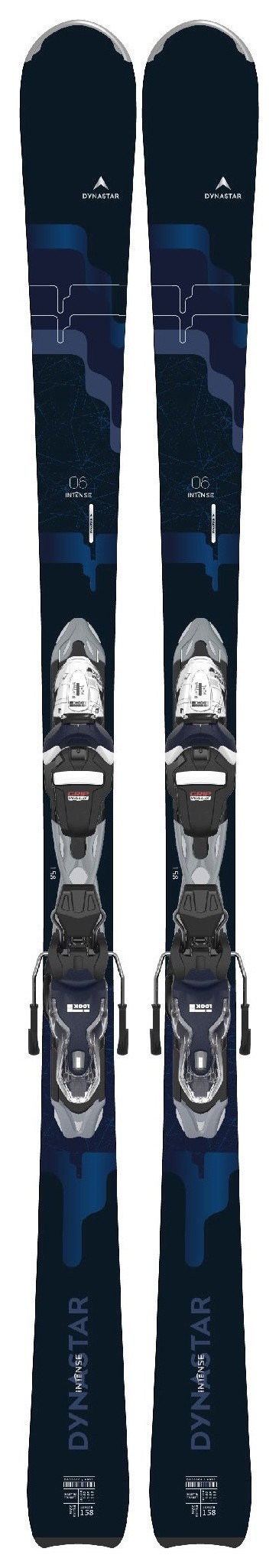 Лижі гірські (комплект) Dynastar INTENSE 8+XPRESS W 11 GW 158см Black/blue (DAID801+FCID034) RCH_20568