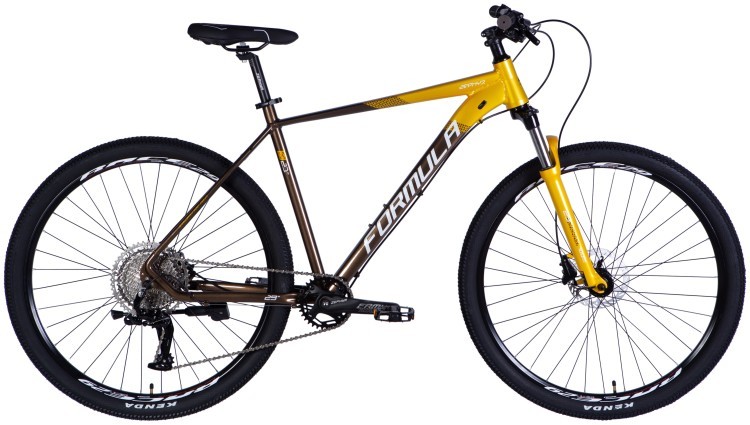 Велосипед AL 29" Formula ZEPHYR PRO HDD рама-21" золотисто-коричневый 2025 OPS-FR-29-383