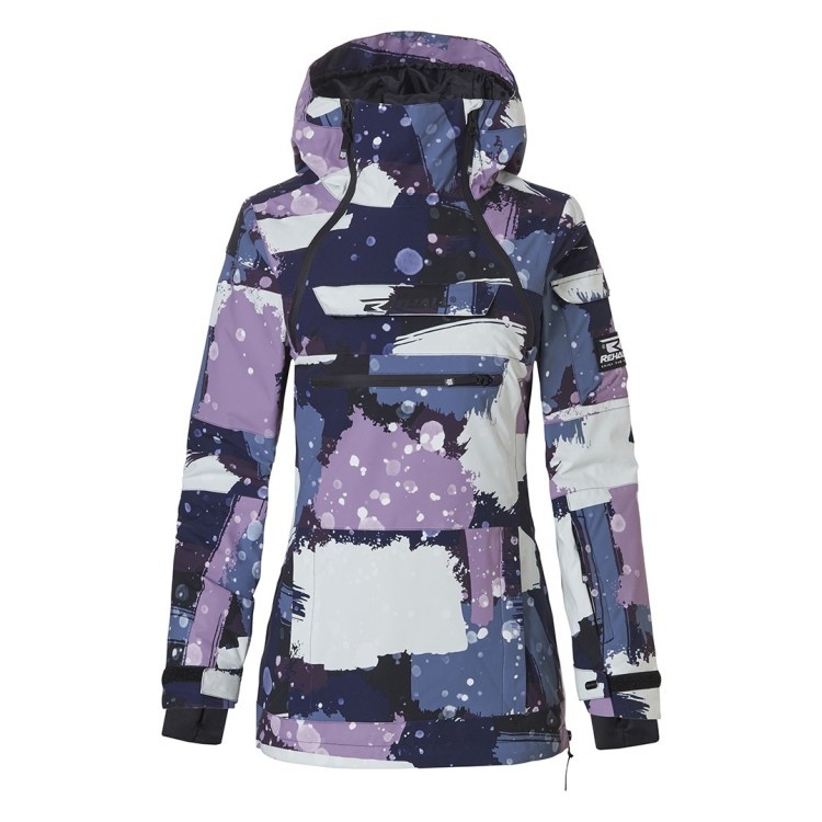 Куртка Rehall Vie для жінок 2024 camo abstract lavender 60445-5022-XL