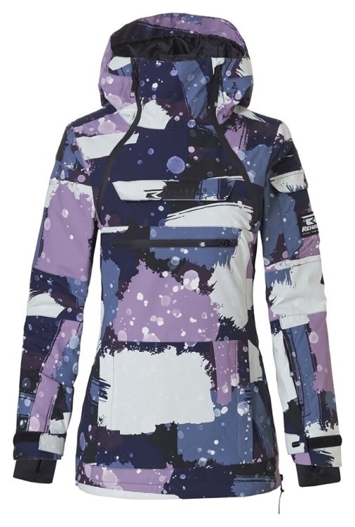 Куртка Rehall Vie для жінок 2024 camo abstract lavender 60445-5022-XL