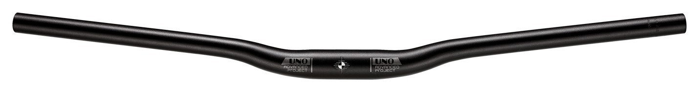 Кермо AL 25.4мм L680мм rise:20-30мм back sweep9° чорн Kalloy "UNO" HB-RB11