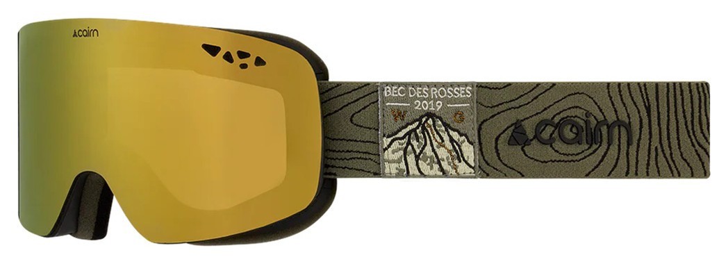 Cairn маска Origin CLX3 mat black-khaki 0581671-8140