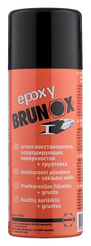 Перетворювач іржі та ґрунтовка 2-в-1, спрей Brunox Epoxy 400 ml FNR_BR040EPRUCZ