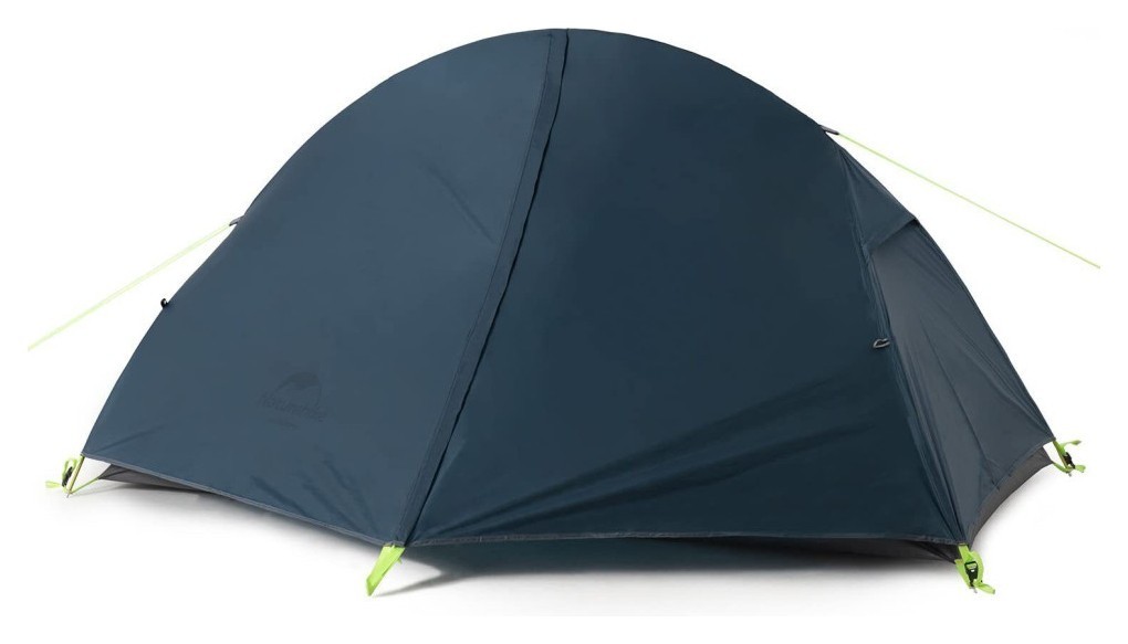 Намет надлегкий одномісний  з футпринтом Naturehike Cycling 1 NH18A095-D, 210T, темний синій FNR_6927595737743