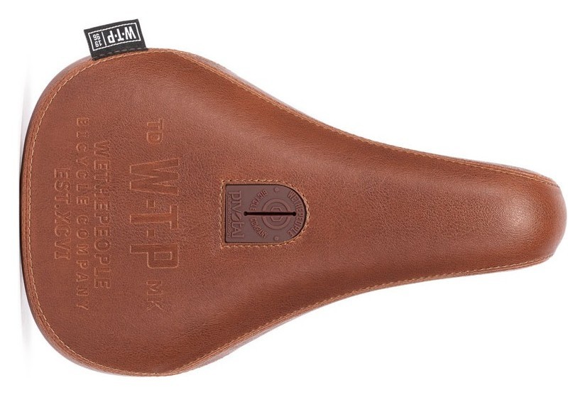 Сідло для велосипеда WeThePeople TEAM PIVOTAL FAT Brown leather (07001010220) RCH_18825