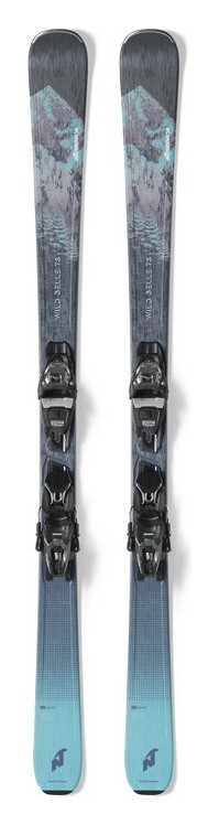 Ліжі гірські комплект Nordica WILD BELLE 78 W+TP2LT11 FDT 150см Anthrazite/aqua (0A1269SB) WRH RCH_15860
