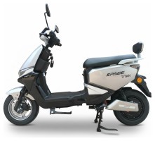 Електроскутер SPACE TITAN 10" 72B 1000Вт 20А*г диск/барабан свинцево-кислотний сірий 2026