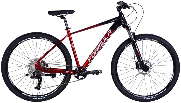 Велосипед AL 29" Formula ZEPHYR PRO HDD рама-19" черно-красный 2025 OPS-FR-29-388