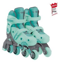 Роликовые коньки GLOBBER 2в1 мятно-зеленые р.26-29, до 20кг, 3+