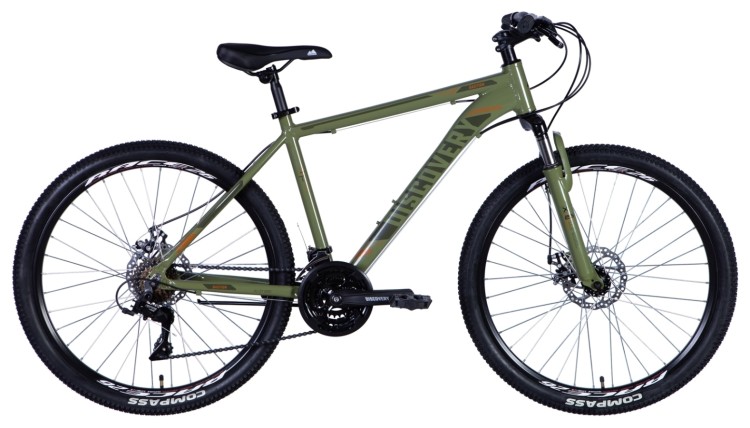 Велосипед 26" Discovery BASTION 2024 (хаки) Discovery BASTION 2024 (хаки) OPS-DIS-26-597