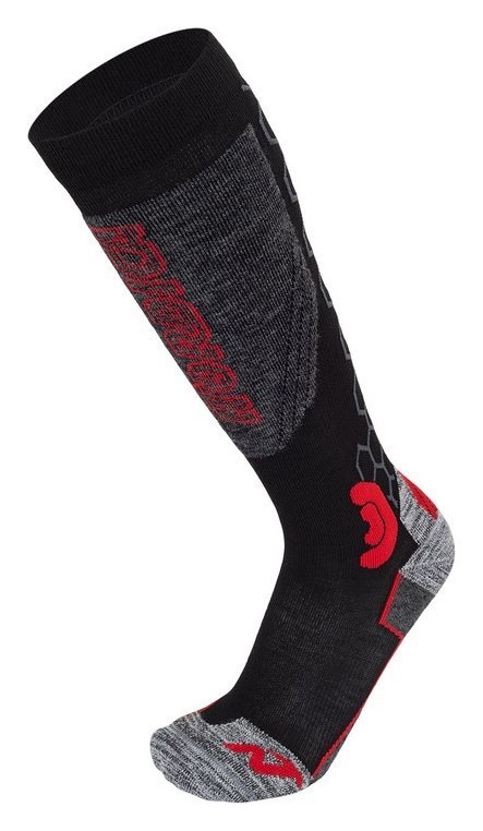 Носки чоловічі для туризму Nordica PRO MACHINE 45-47 Black/red (14427) RCH_22012