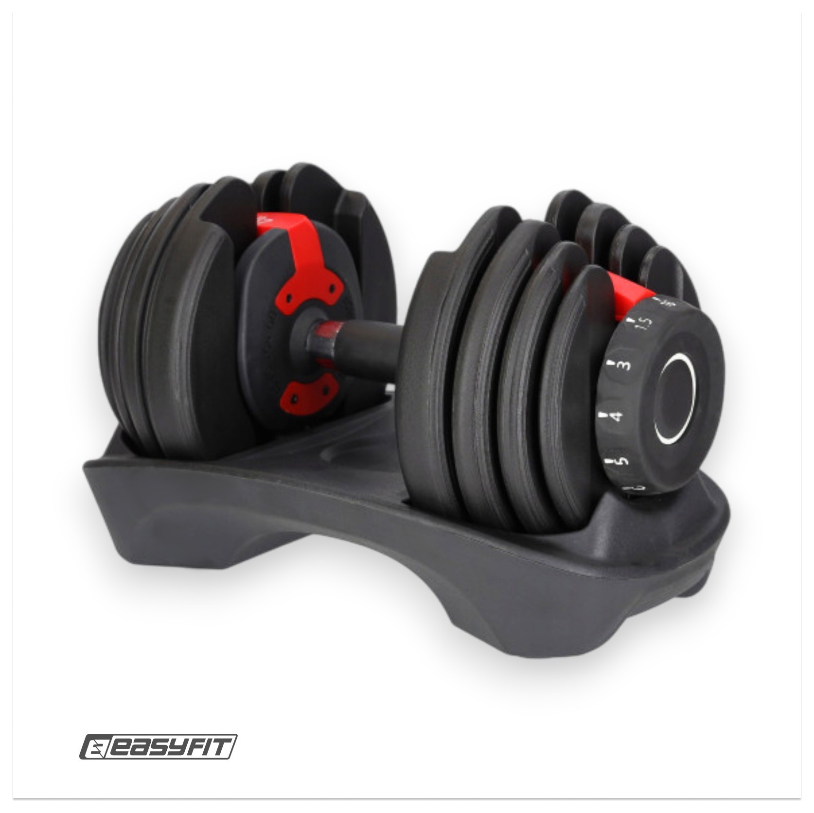 Гантель набірна EasyFit UniWeight 1,5–16 кг EFIT_EF-0160-BR