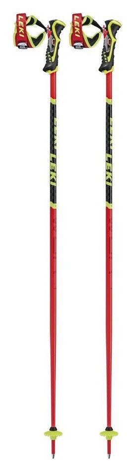 Палки для горных лыж Leki WCR TBS SL 3D 115см Fluorescent red/black/neon yellow (65067751-WRH) RCH_16761
