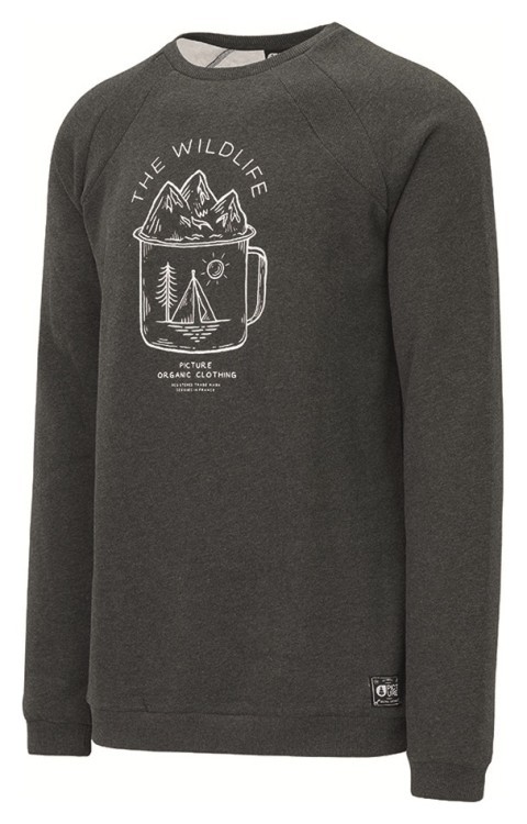 Свитшот Picture Organic Lifer антрацит MSW230A-XXL