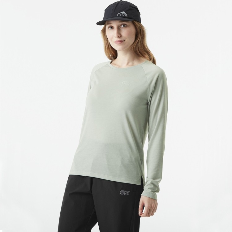 Picture Organic реглан Timont LS W cloudy blue L WTS0584B-L
