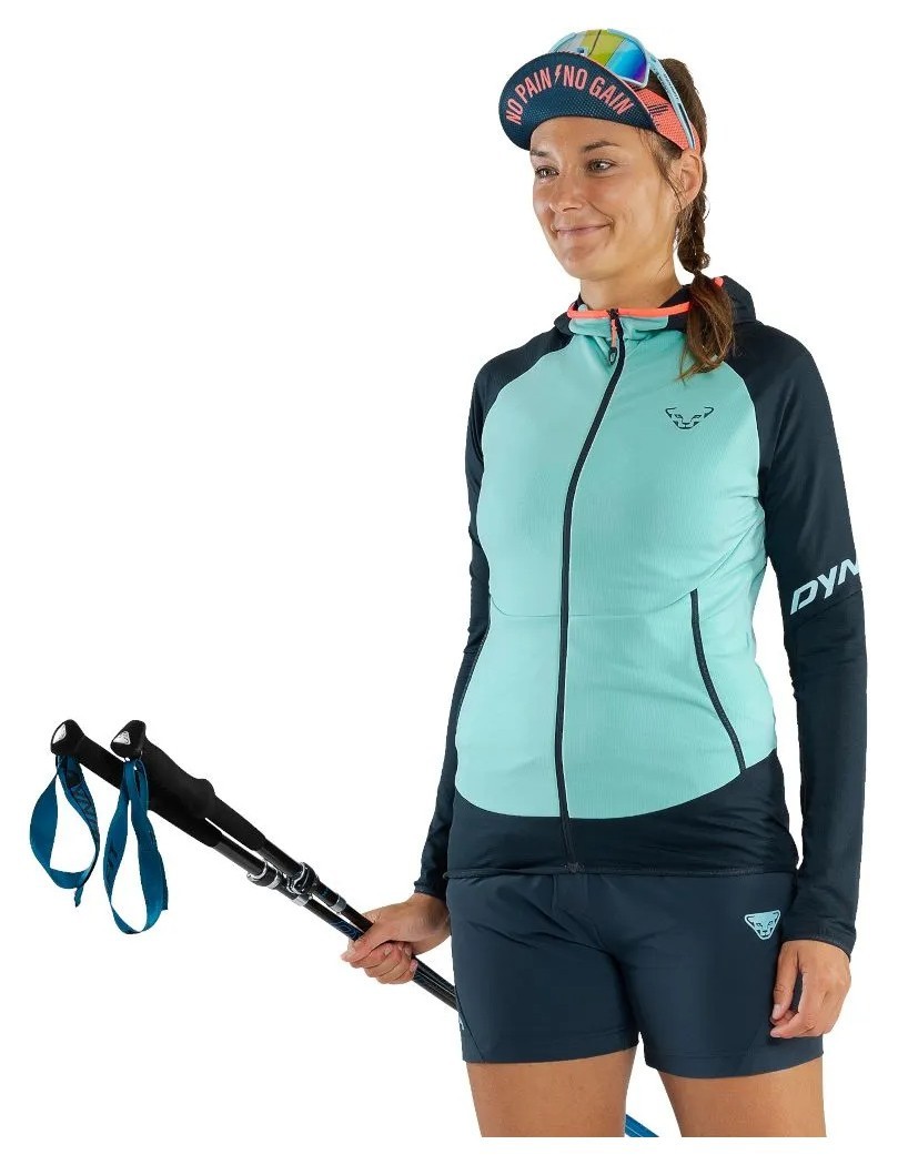 Флисовая кофта Dynafit Transalper Light PTC Wmn GRG_016.002.2395