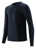 Термо-лонгслив мужской Naturehike NH22NY009, зима, размер XL, черный