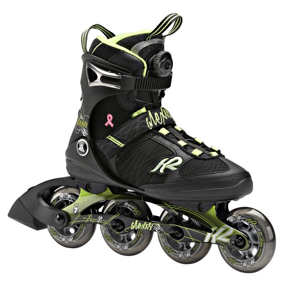 Роликові коньки для дорослих K2 ALEXIS BOA W 40 (9.0US) 260мм Black/lime (3050100) V RCH_22529