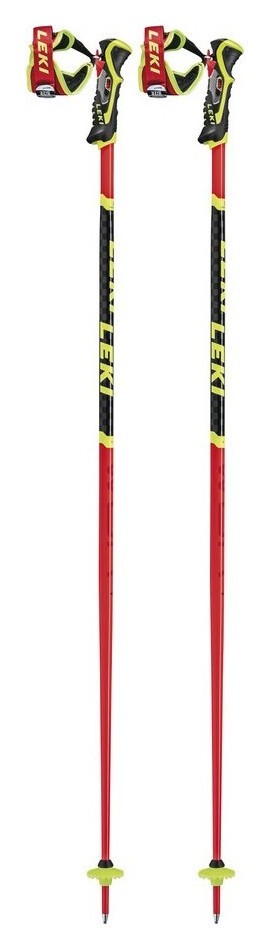 Палки для горных лыж Leki WORLDCUP RACING SL 115см Fluorescent red/black/neon yellow (65067481-WRH) RCH_16750