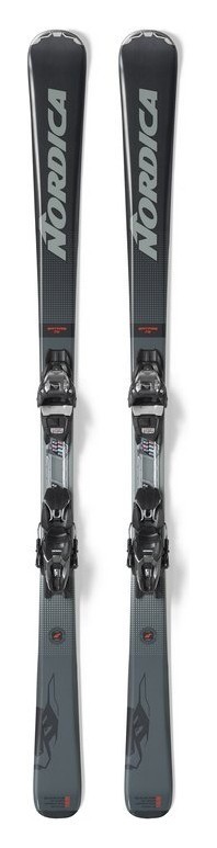 Ліжі гірські комплект Nordica SPITFIRE 75+TP2C-10 FDT 156см Grey/black/white (0A1248SA) WRH RCH_15842