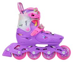 Дитячі розсувні ролики Flying Eagle S3 рожеві