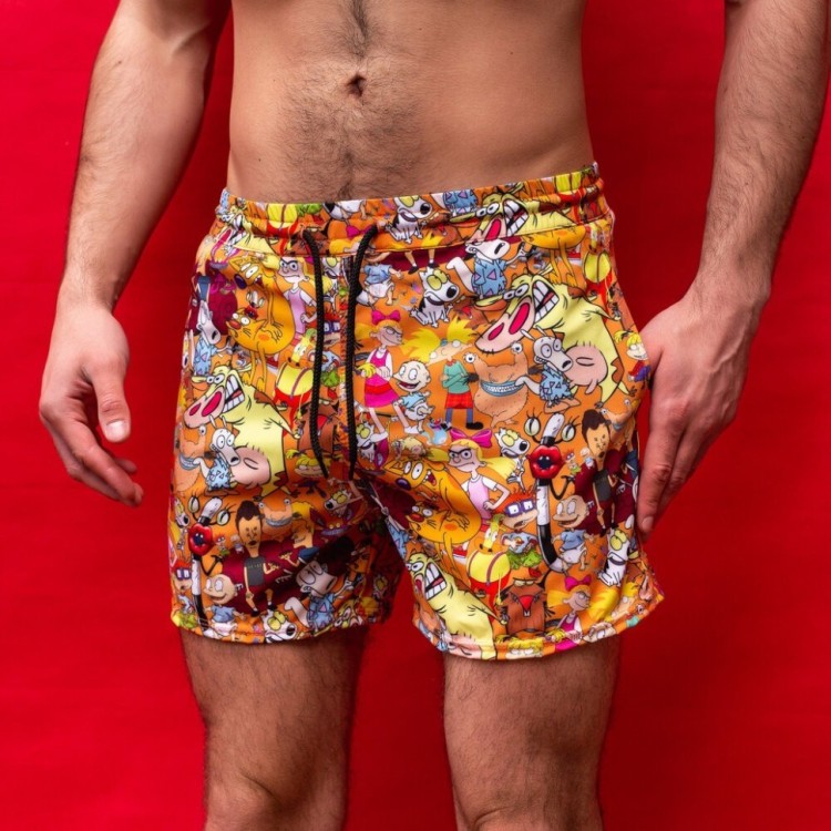 Плавальні шорти чоловічі Pobedov Pool day Multiki POB_00000004396