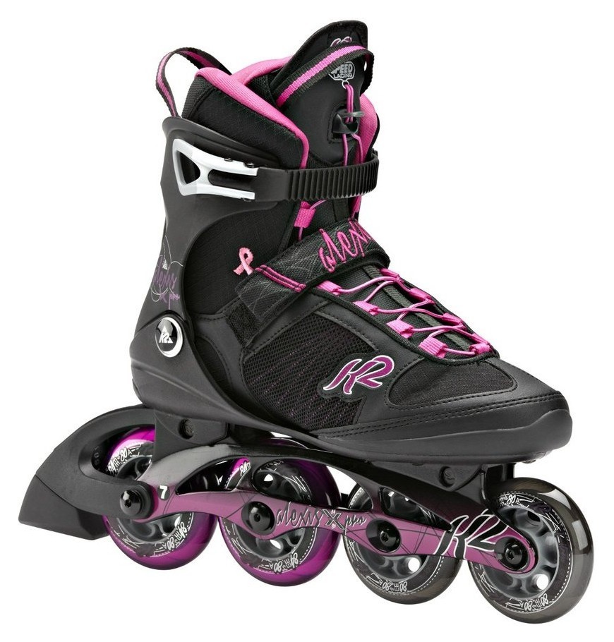 Роликові коньки для дорослих K2 ALEXIS X PRO W 37 (7.0US) 240мм Black/purple (3040101) V RCH_22519