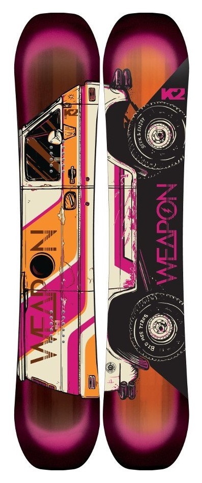 Сноуборд K2 WWW 148 Black/violet/orange/white (1140016) O RCH_20446