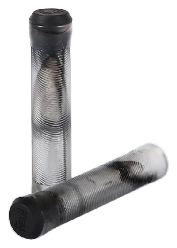 Грипсы Fiend Flangeless Team прозрачно-черные VELD_GR-202BLK