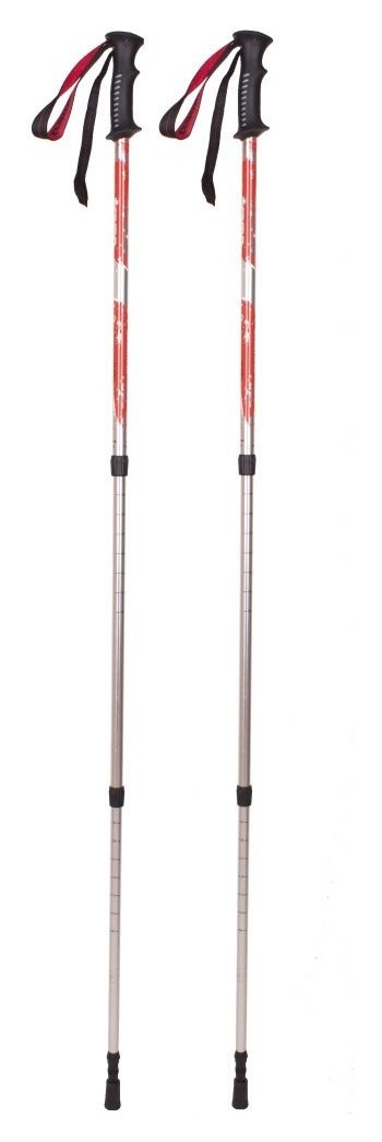 Трекінгові палиці Tramp Scout 140 Alu 6061 червоні (пара) 