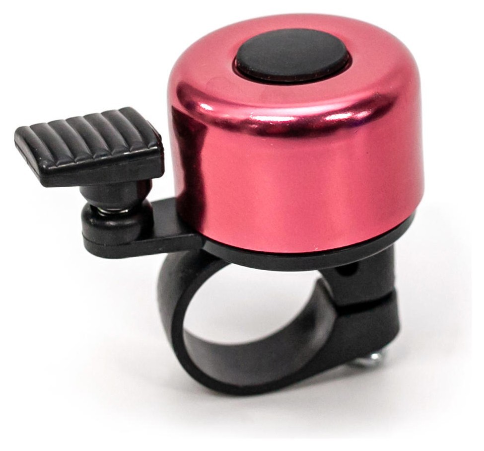 Дзвінок Алюмiнiй 33 мм VLT BC-BB3201A рожевий міні AM (брендоване пакування) BEL-088