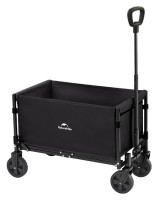 Складаний легкий кемпінговий візочок Naturehike CNK2350JJ012, 50 л, чорний