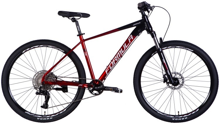 Велосипед AL 29" Formula ZEPHYR EXPERT HDD рама-19" чорно-червоний 2025 OPS-FR-29-395