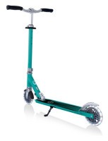 Самокат GLOBBER серии FLOW ELEMENT LIGHTS, нефритовый, колеса с подсветкой, до 100кг, 5+, 2 колеса