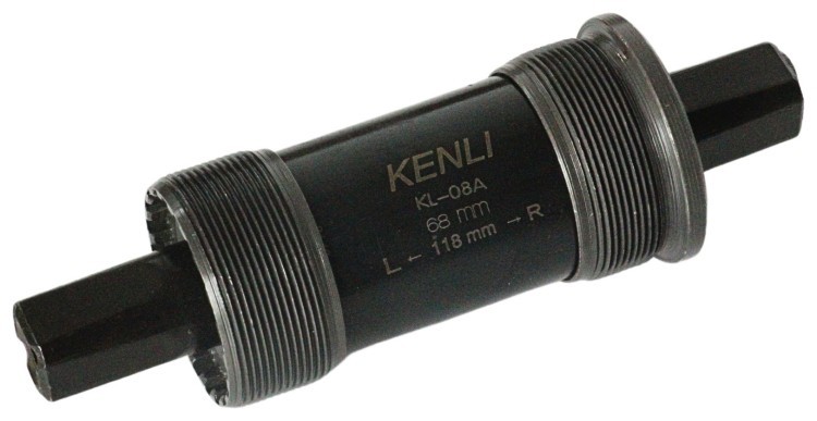 Картридж каретки 118 x 68мм мм под квадрат Kenli KL-08A черный BBC-014