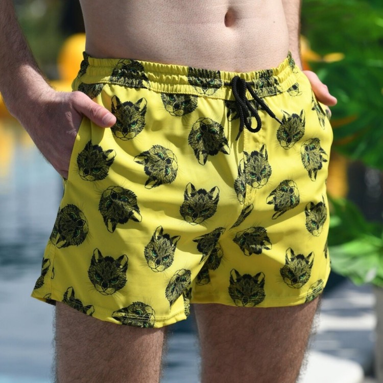 Плавательные шорты мужские Pobedov Pool day Kotiki POB_00000004374