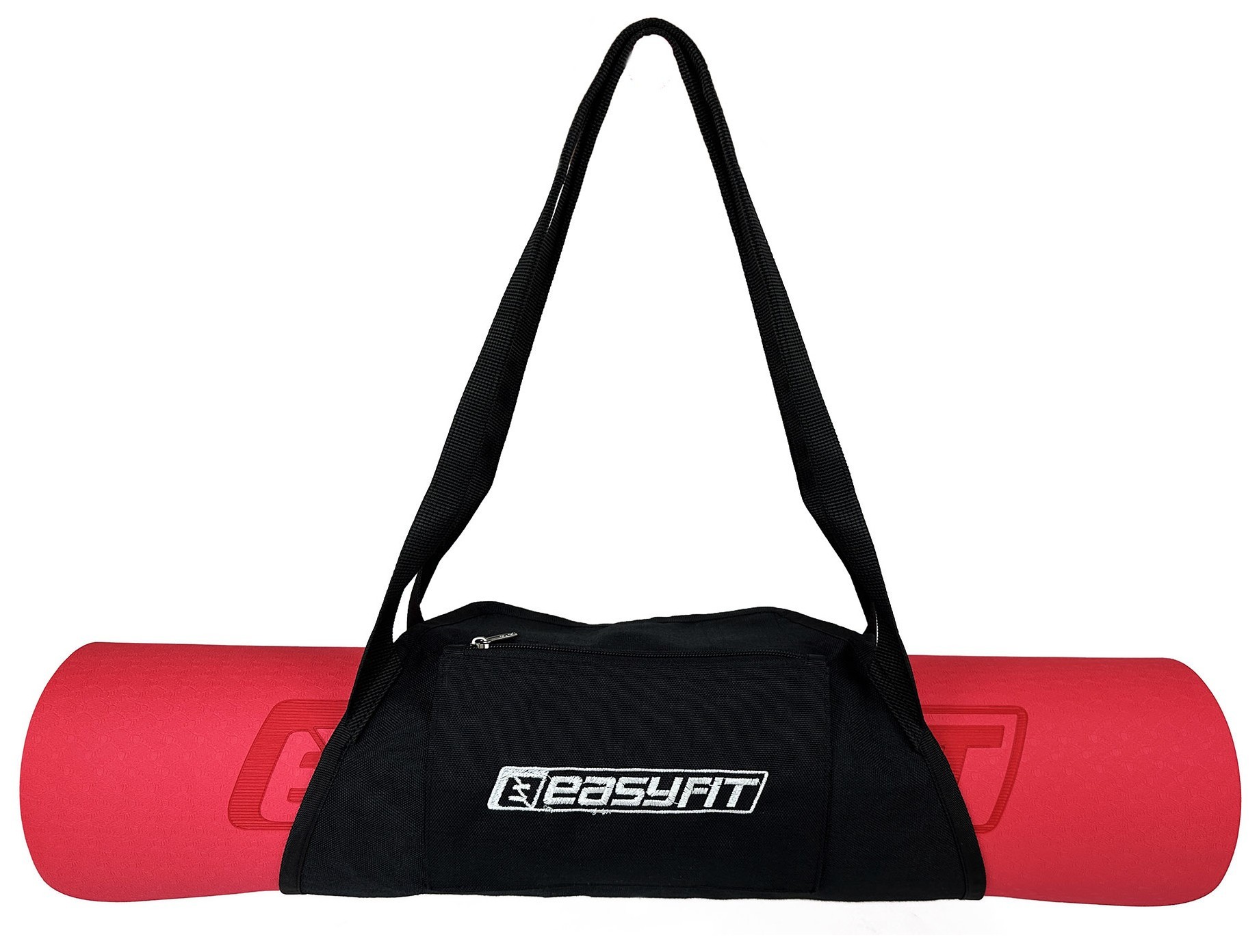Сумка-переноска EasyFit для йога-коврика Черная EFIT_EF-YB38-Bk