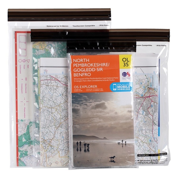 Комплект чохлів Lifeventure DriStore LocTop Bags Maps 59240