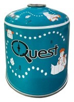 Газовий балон різьбовий бутановий Quest, 450гр