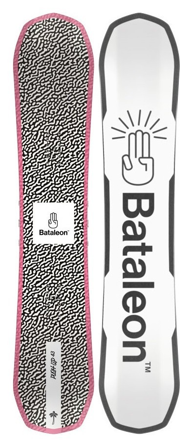 Сноуборд Bataleon PUSH UP 152 White/black/pink (BA.21.15.PU.) O RCH_20060