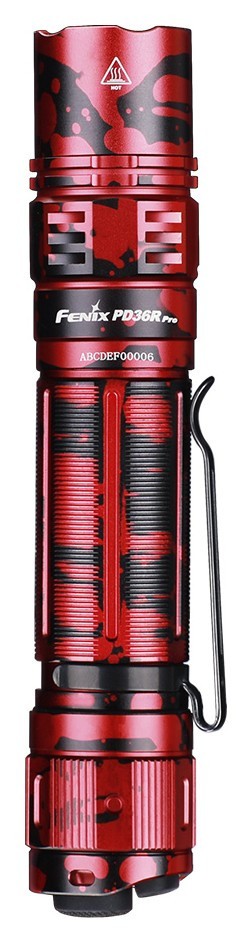 Фонарь тактический Fenix PD36R Pro RED FNR_PD36RPRORED